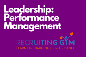 Leadership: Performance Management